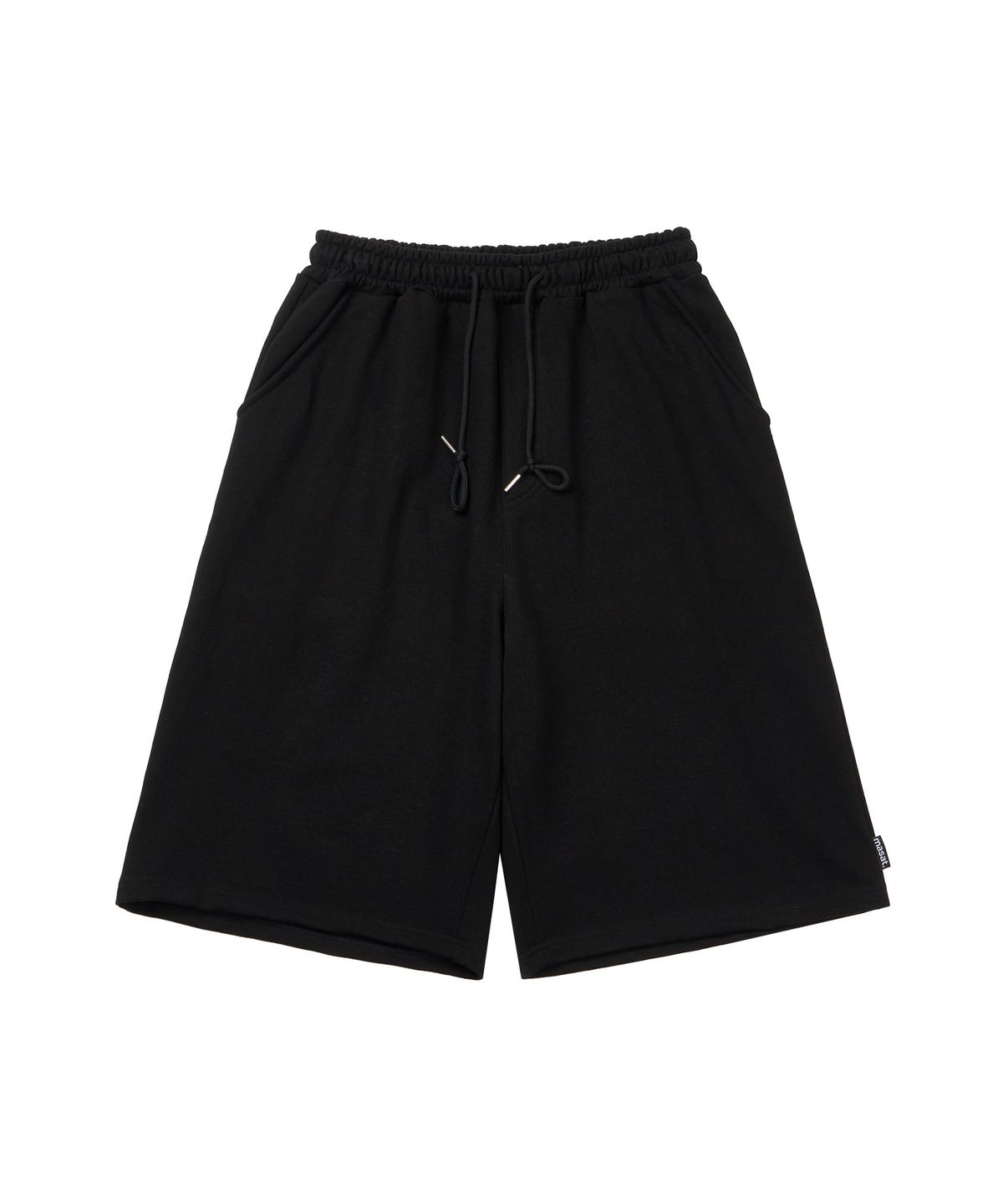 마사트(MASAT) Small Poket Bermuda Sweat Pants _ Black