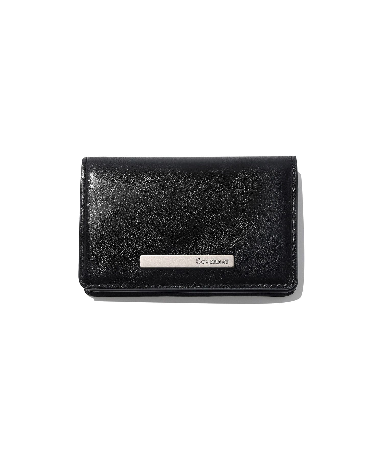 【COVERNAT】 Canvas Card Holder - BLACK MOYNAT-