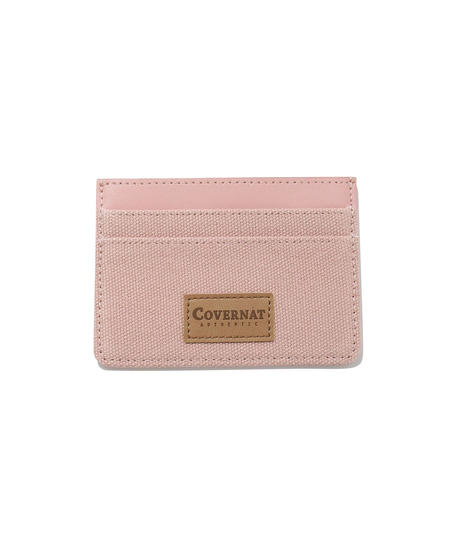 【COVERNAT】 Canvas Card Holder‐PINK MUSINSA | COVERNAT Canvas Card Holder Pink