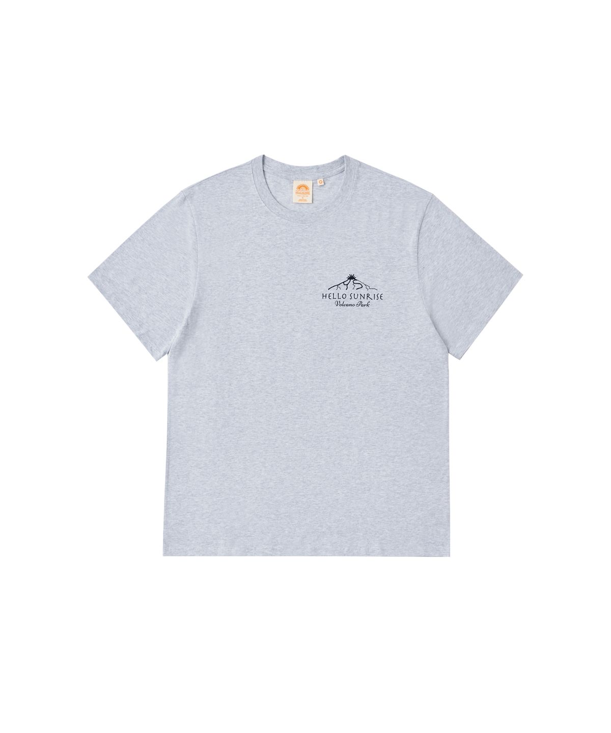 헬로 선라이즈(HELLO SUNRISE) HS Volcano Park Tee_3% Melange Gray