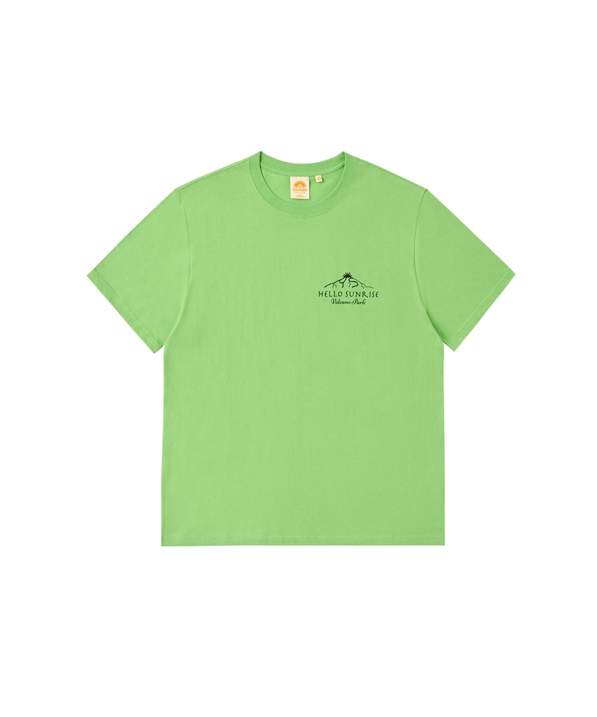 헬로 선라이즈(HELLO SUNRISE) HS Volcano Park Tee_Light Green