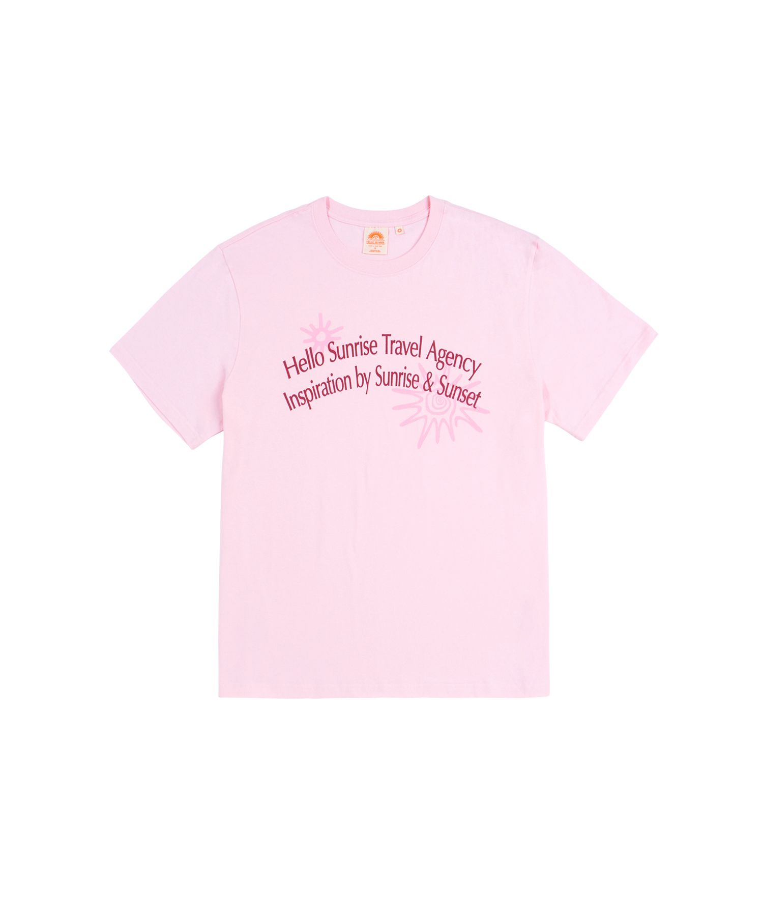 【HELLO SUNRISE】 HS Travel Agency Wave Logo Tee /追跡付 MUSINSA公式 | HELLO SUNRISE HS Travel Agency Wave Logo