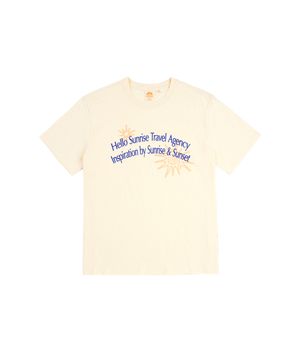 HS Travel Agency Arch Logo Tee_Cream