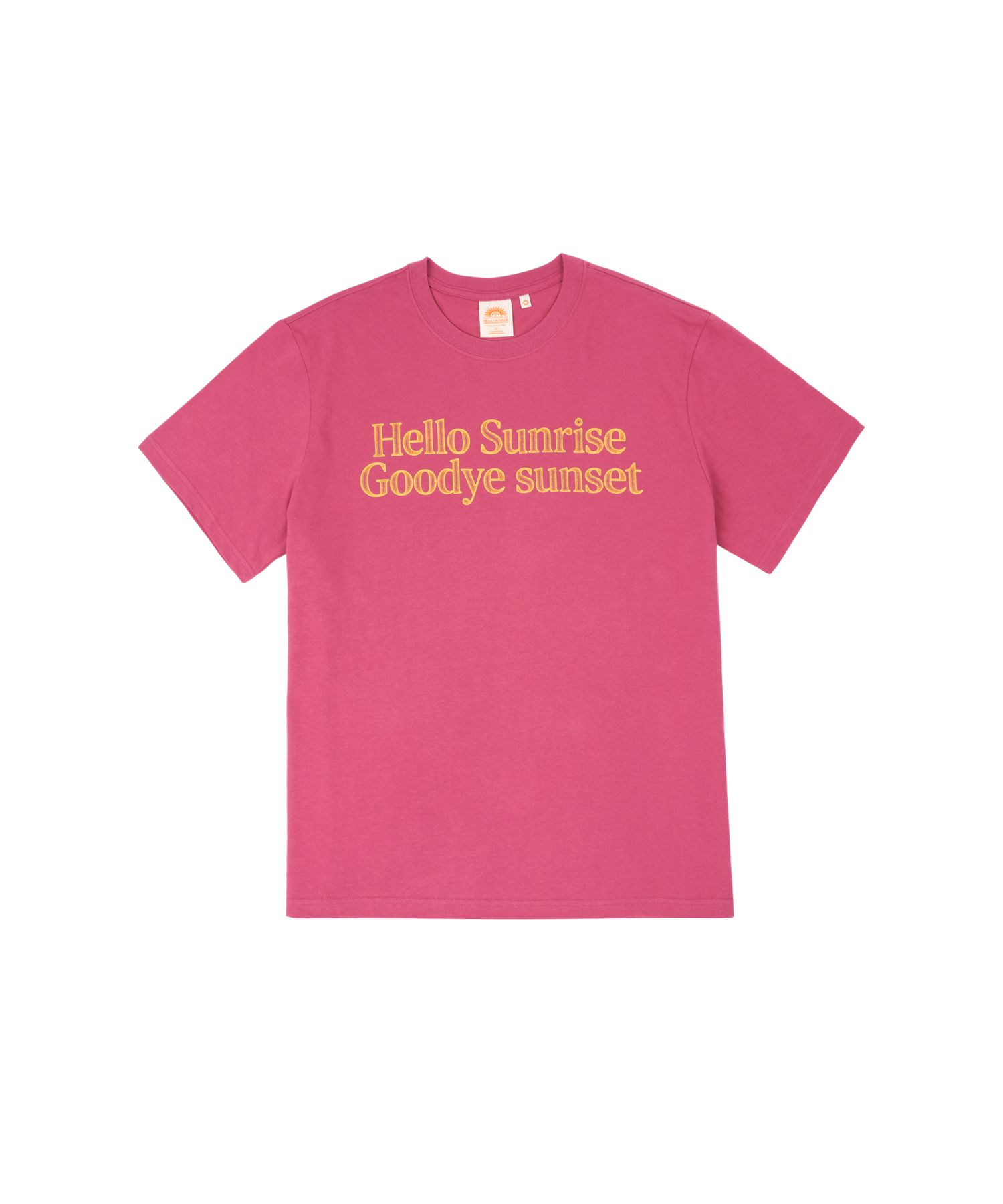 【HELLO SUNRISE】Hello Sunrise Find My B Tee /追跡付 MUSINSA | HELLO SUNRISE Hello Sunrise Find My B Tee_Light Yellow