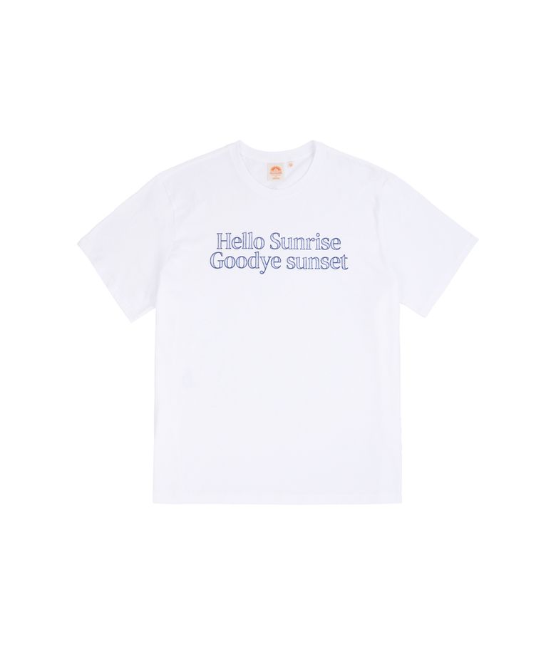 Hello Sunrise Find My B Tee_White