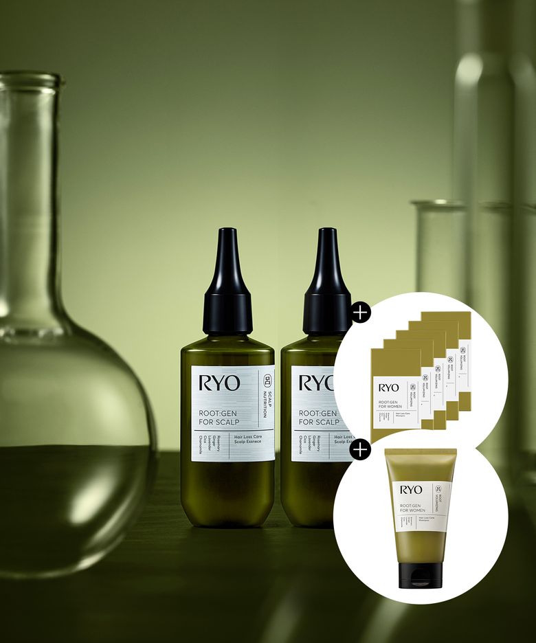 [샴푸 증정] 루트젠 탈모전문케어 두피에센스 80ml 2입