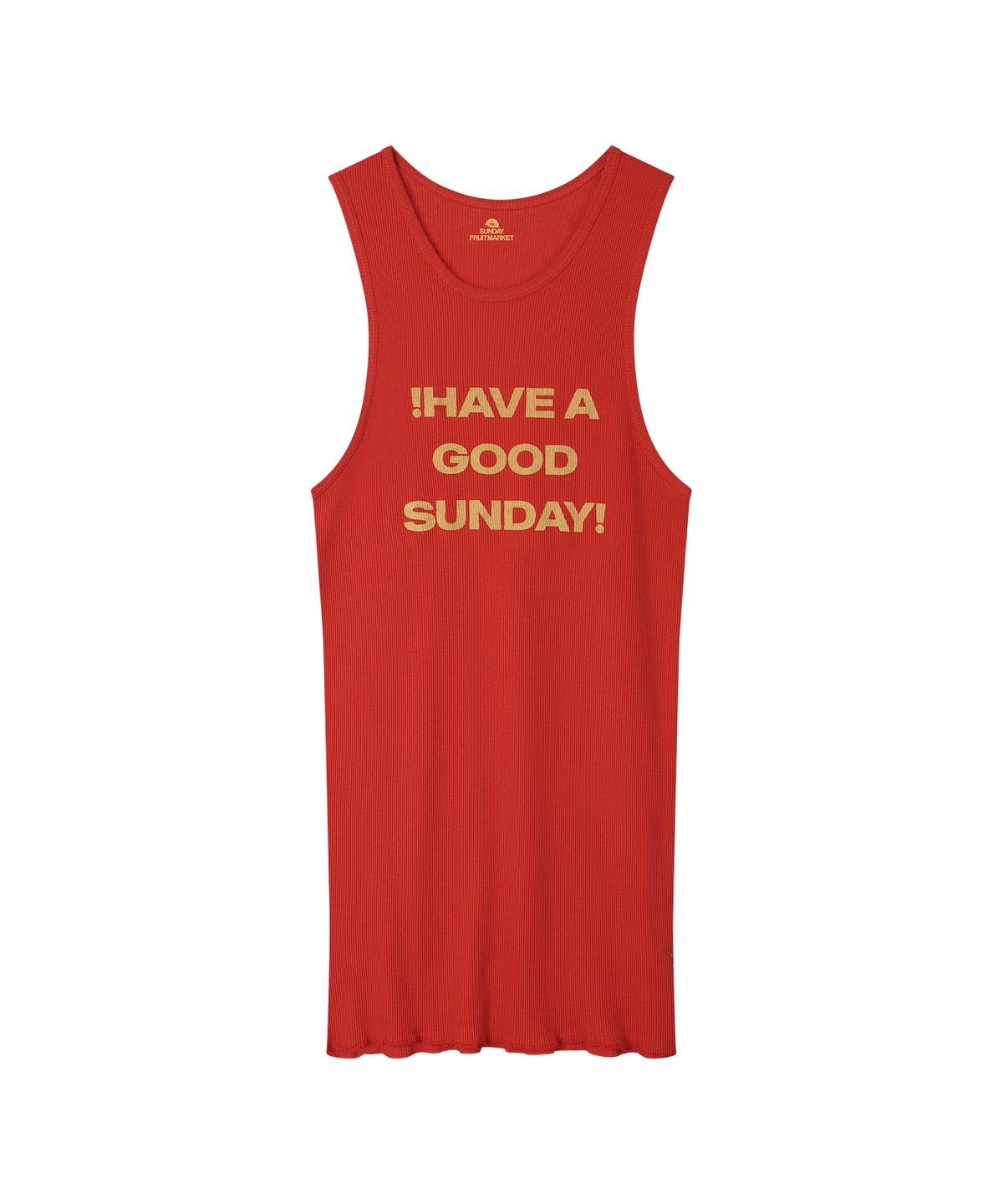 선데이후르츠마켓(SUNDAY FRUIT MARKET) GOOD SUNDAY SLEEVELESS RED