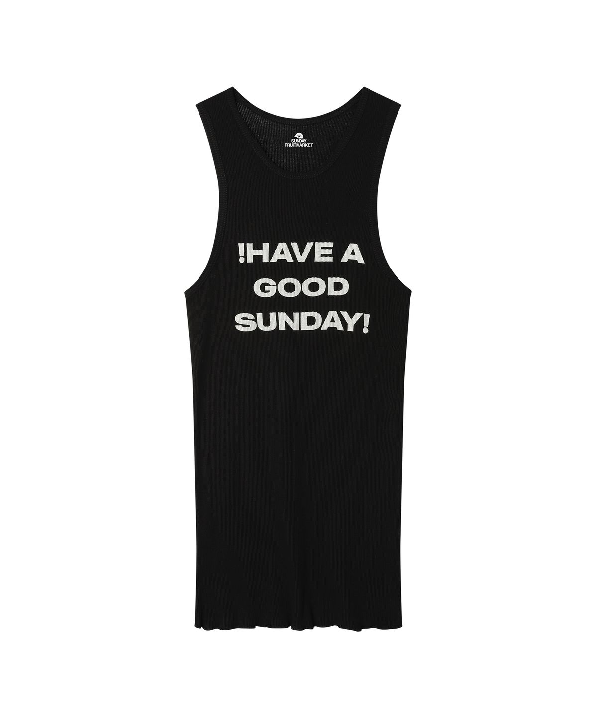 선데이후르츠마켓(SUNDAY FRUIT MARKET) GOOD SUNDAY SLEEVELESS BLACK