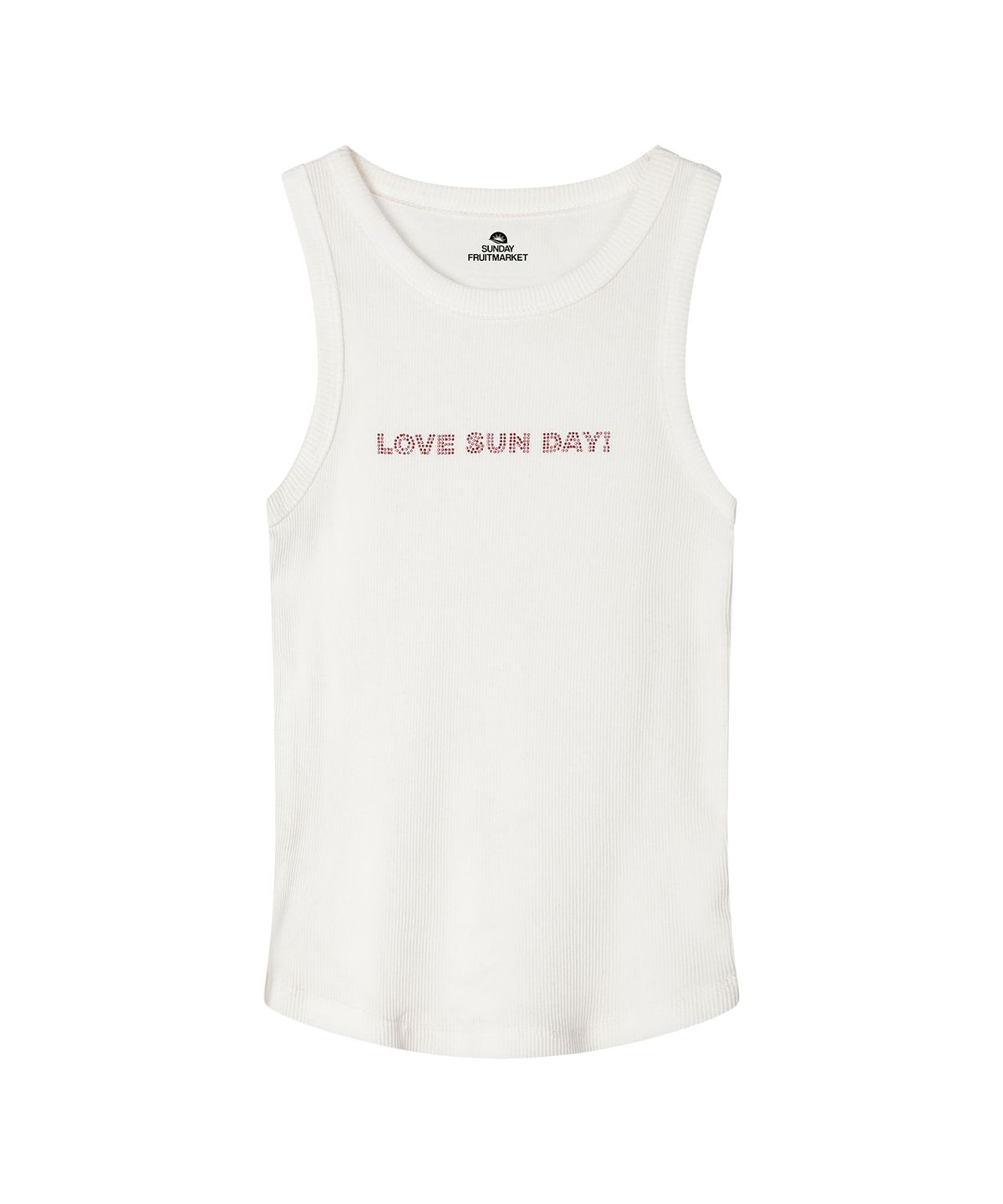 선데이후르츠마켓(SUNDAY FRUIT MARKET) W) LOVE SUN SLEEVELESS IVORY