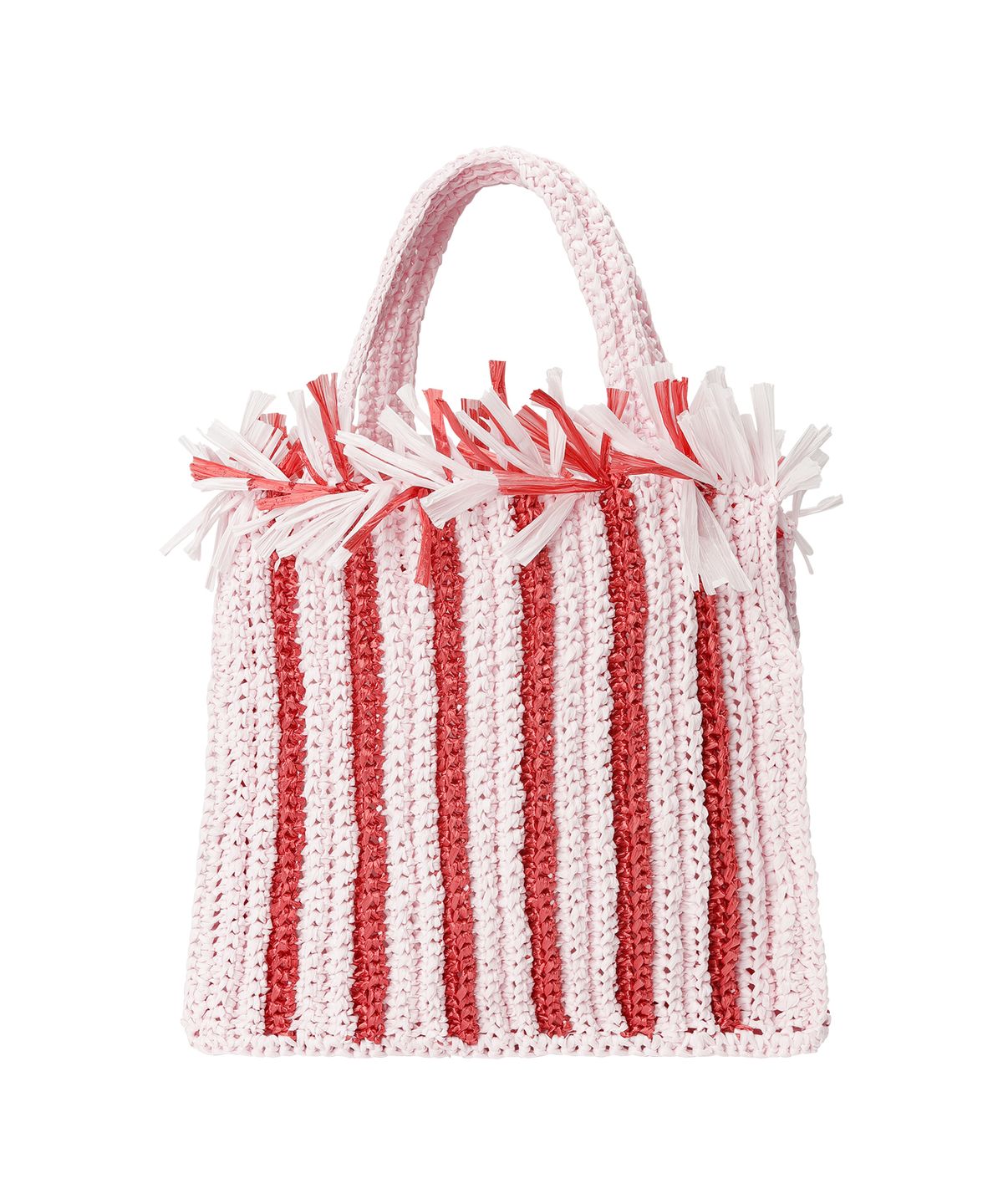 선데이후르츠마켓(SUNDAY FRUIT MARKET) BEACH STRIPE BAG PINK