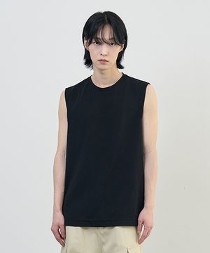 에센셜 쿨링 슬리브리스 [BLACK]