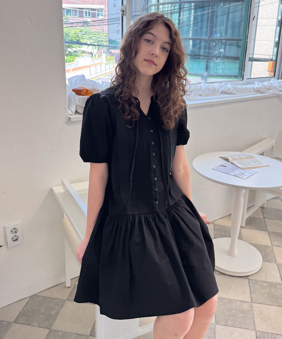 딜라이디(DELIDI) Anew dress (black)