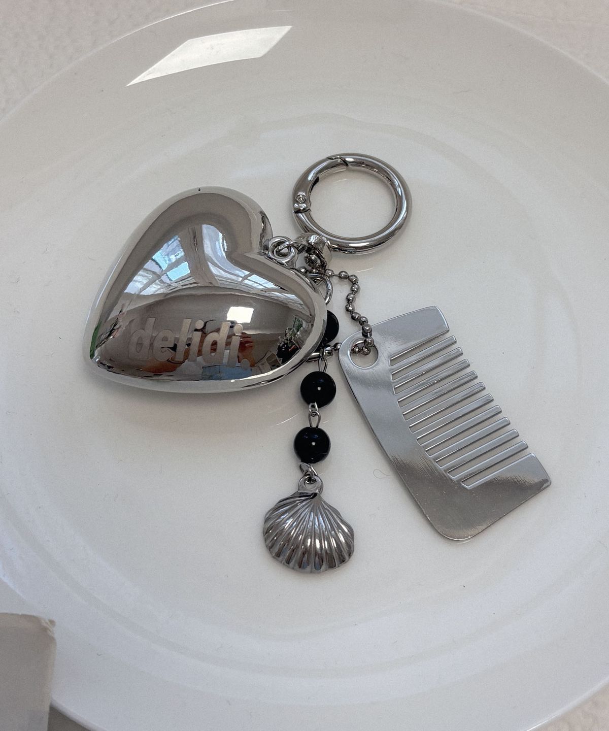 딜라이디(DELIDI) Bubbly heart comb keying