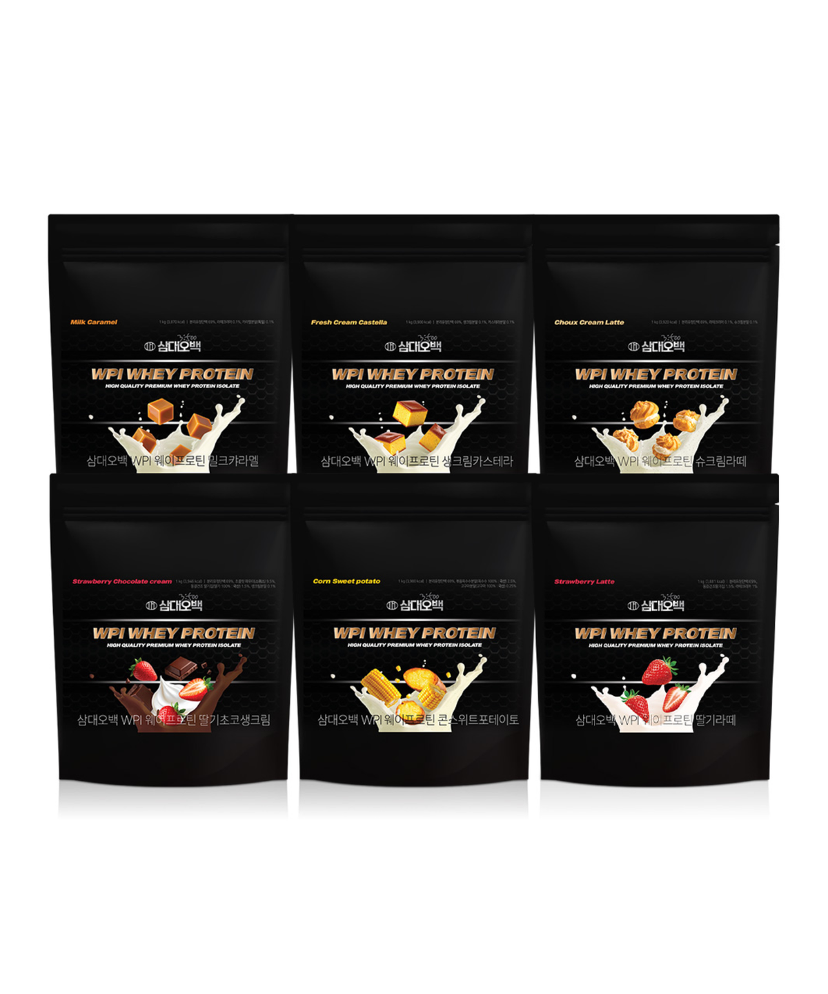 삼대오백(SAMDAE500) WPI 웨이프로틴 뉴클래식 1kg + 쉐이커 800ml 증정