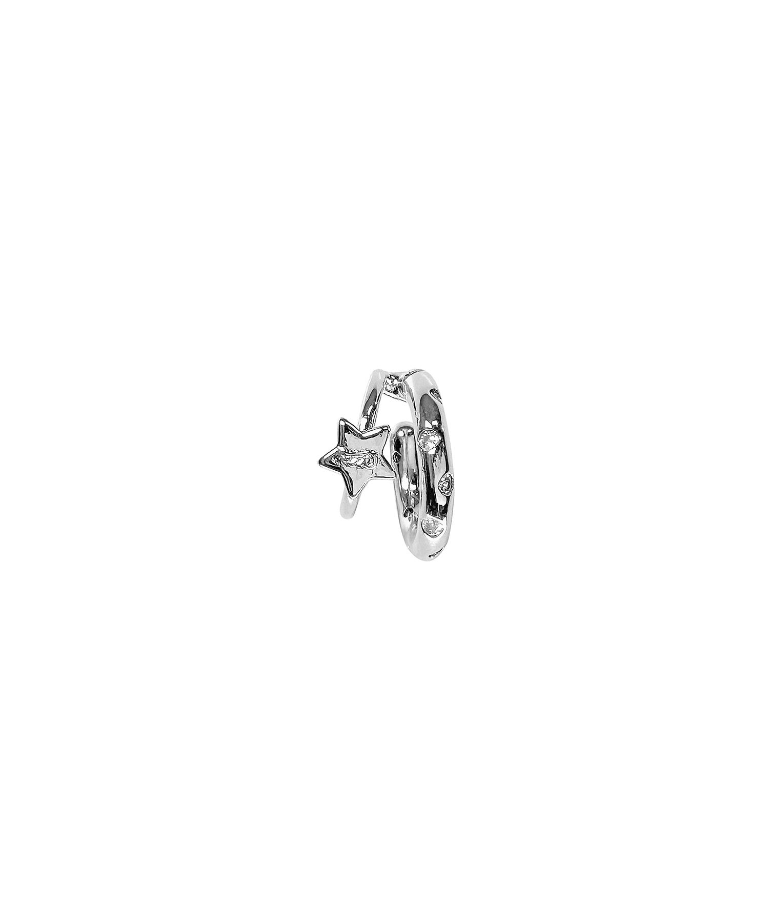 【KASHIKO】Cubic Star Ear Cuff イヤーカフ MUSINSA公式 | KASHIKO Cubic Star Ear Cuff