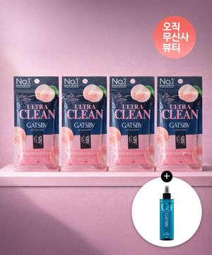 필름 타입 복숭아향 기름종이 오일크리어 40매 4개