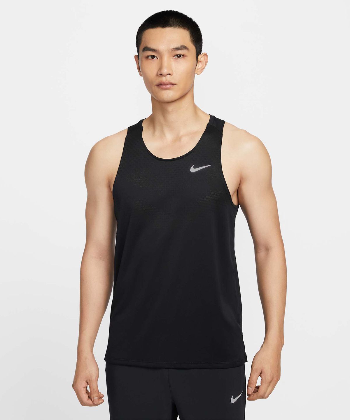 나이키(NIKE) 스트라이드 드라이 핏 ADV 러닝 탱크 탑 M - 블랙 / HV5211-010
