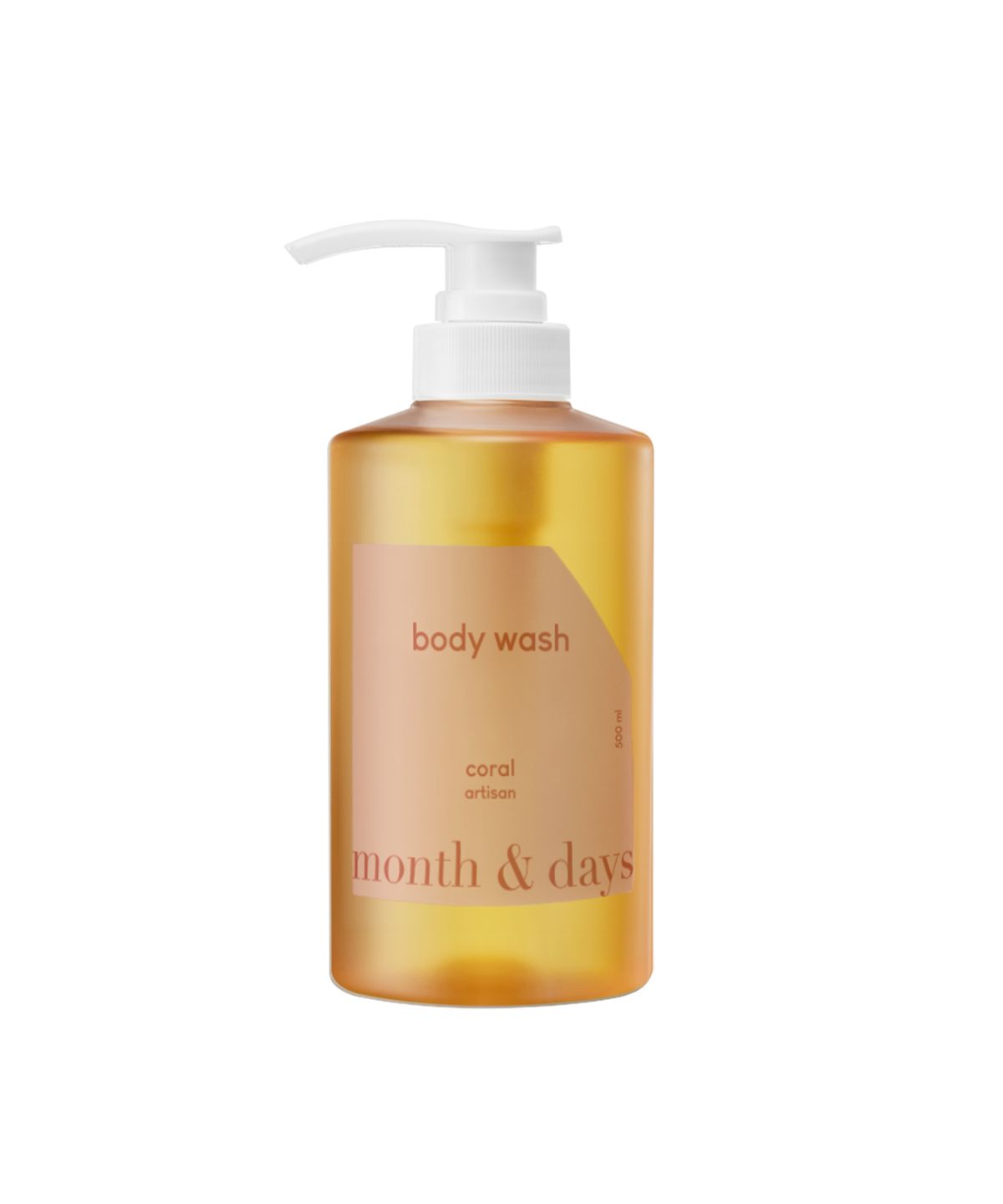 먼스앤데이즈(MONTHNDAYS) 퍼퓸케어 바디워시 코랄 아티잔 500ml