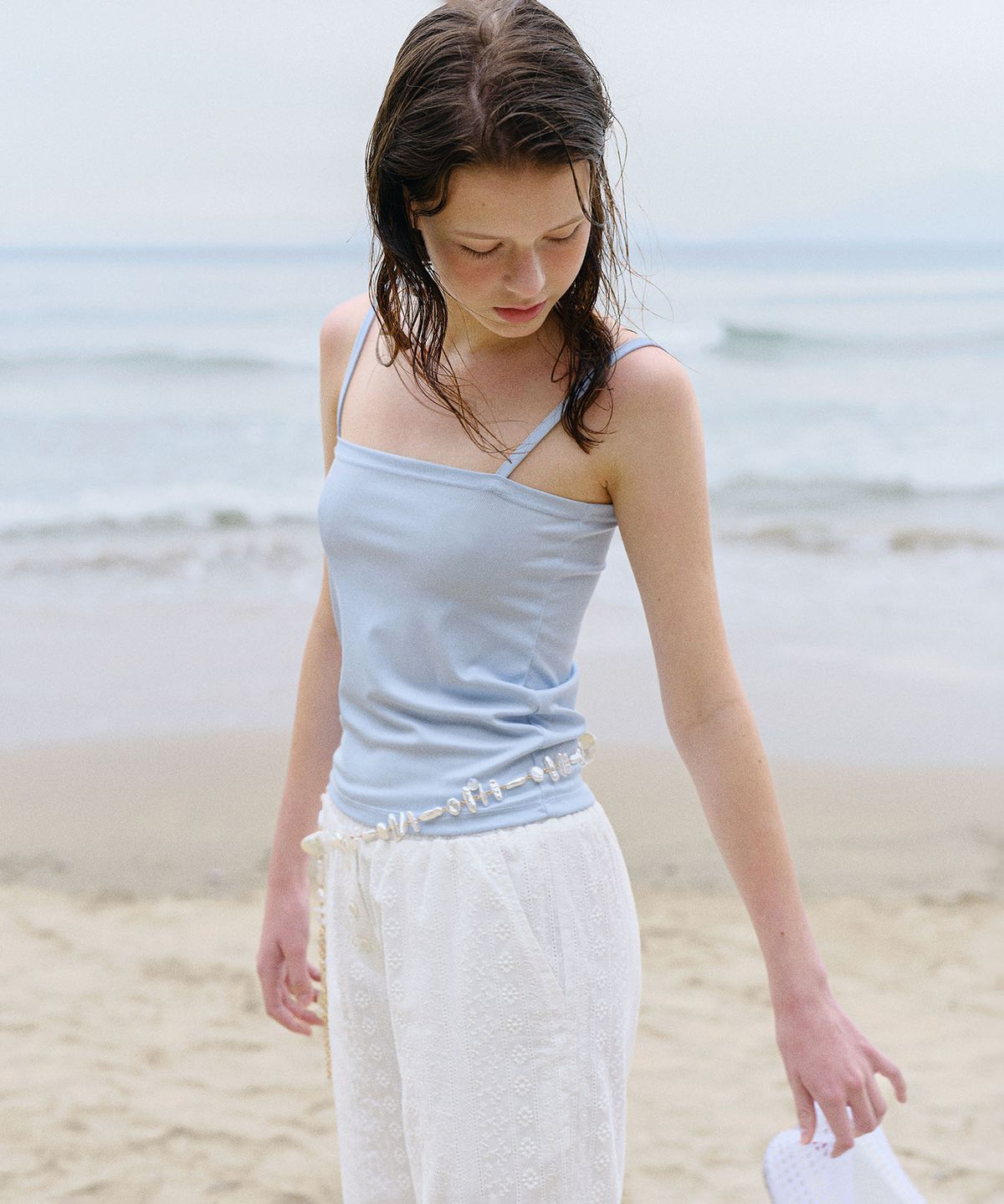 앤니즈(ANDNEEDS) Ness sleeveless (sky blue)