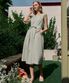 Leah Neck Point Sleeveless Dress - Mint