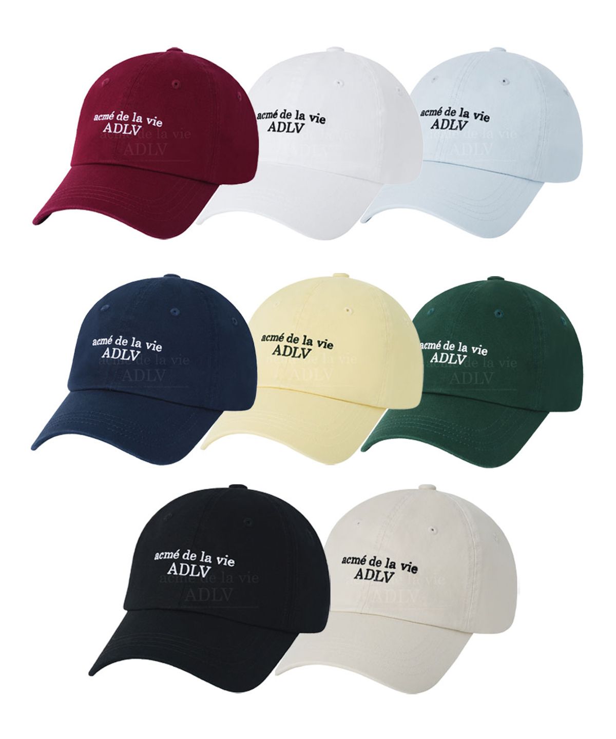 아크메드라비(ACME DE LA VIE) 아크메드라비 BASIC SMALL LOGO BALL CAP R