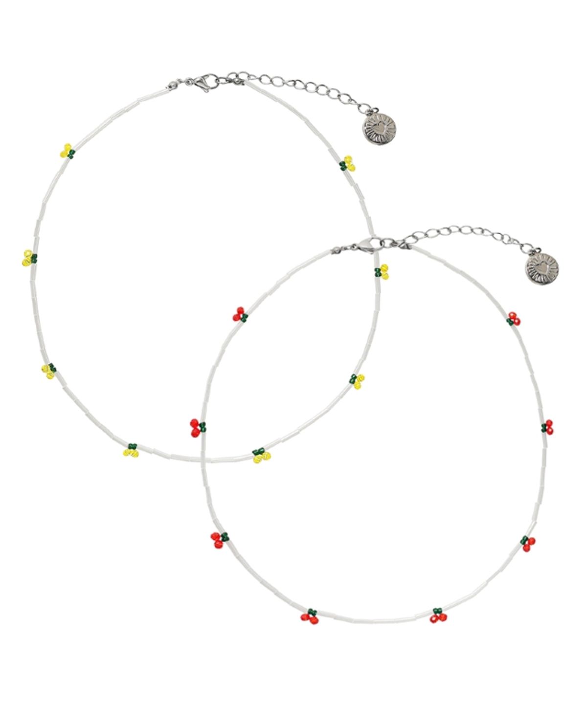 무드베러(MOODBETTER) [SET] CHERRY PETIT NECKLACE