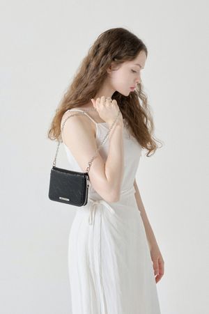 본보야지 시티 패스포트 RFID차단 안티스키밍 여행용 가죽 지퍼 여권 케이스 - 블랙