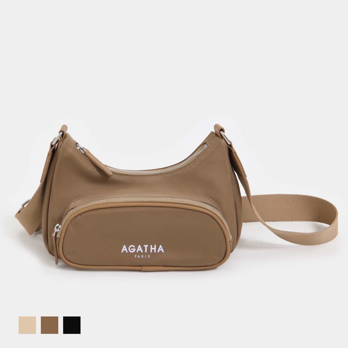 아가타 어패럴(AGATHA APPAREL) 에바 포켓 호보백 AGTB155-707
