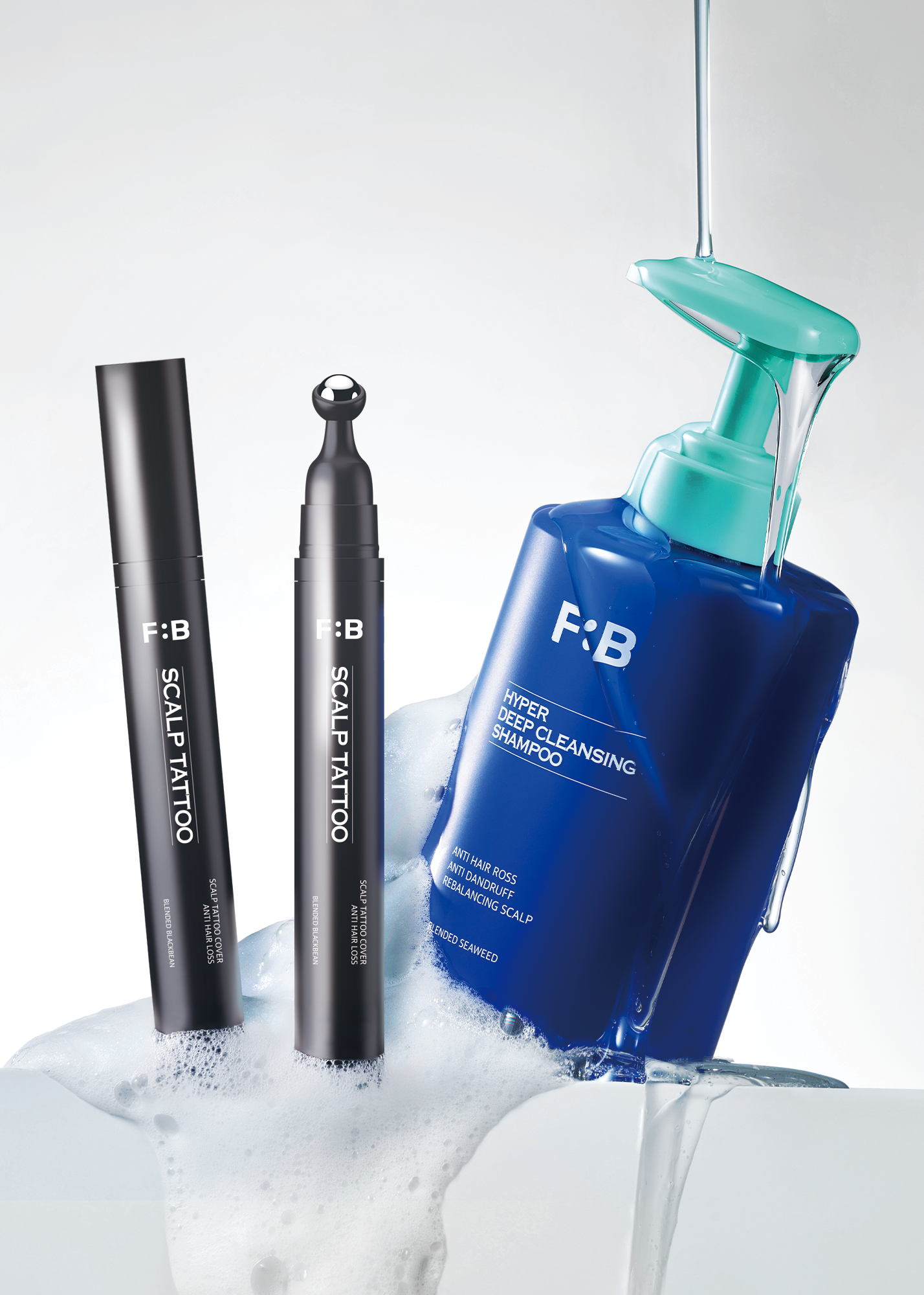 MUSINSA公式 | FOR BEAUT [セット構成] スカルプタトゥー 15g ブラック 