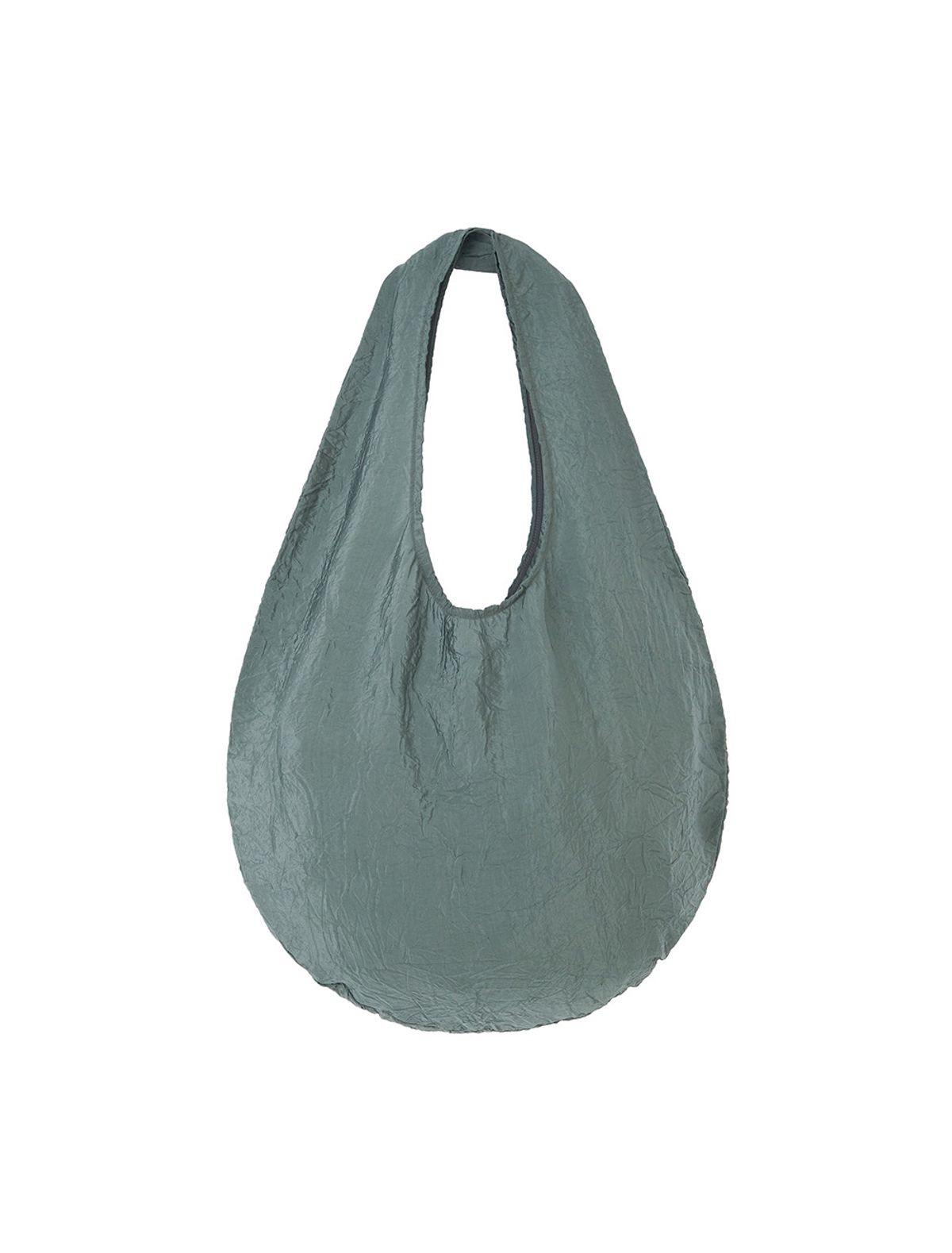 솔티페블(SALTY PEBBLE) CRINKLED SHOULDER BAG [GREEN]