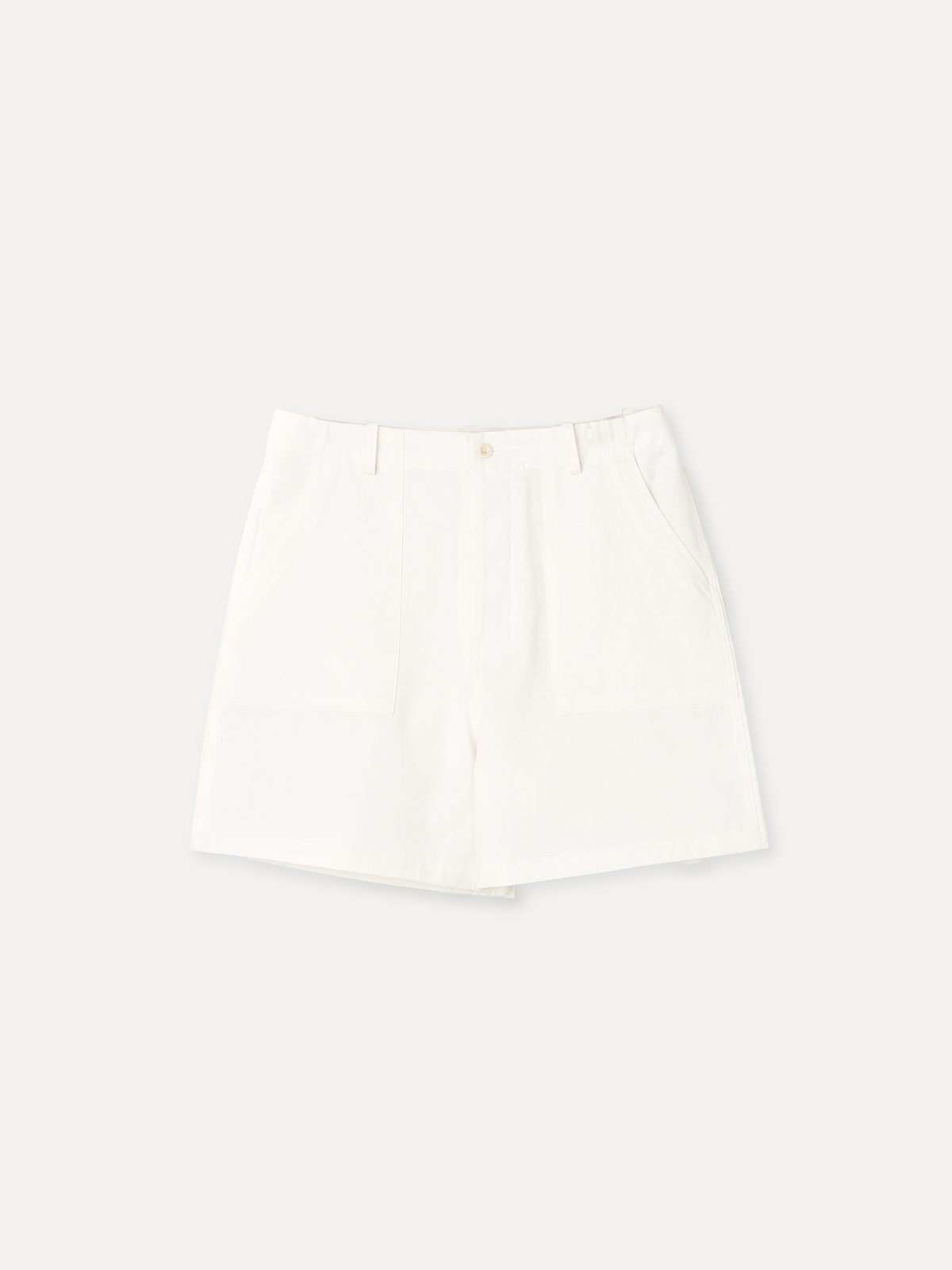 라벨아카이브(LABELARCHIVE) W Marlo crafted shorts white
