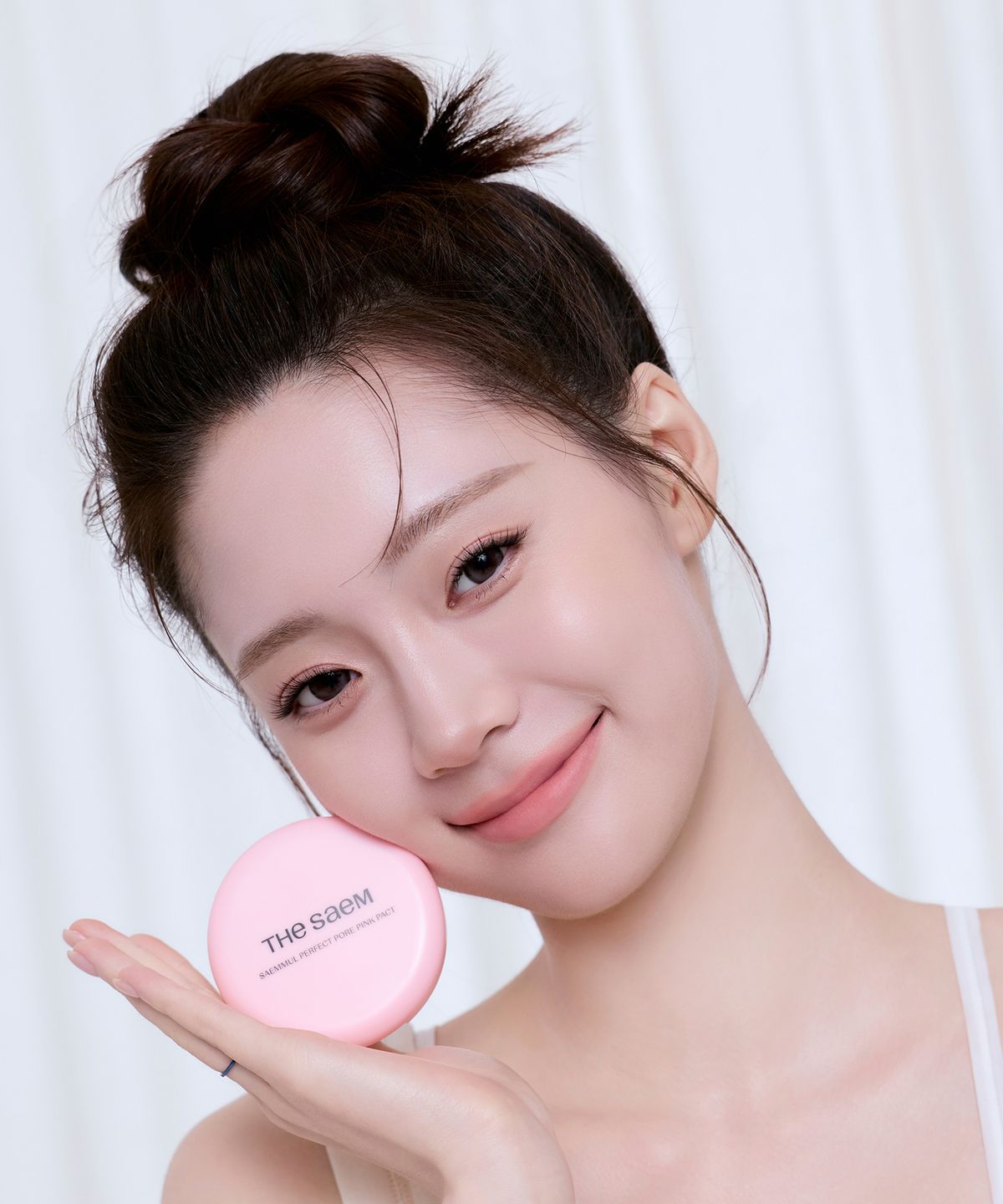 더샘(THESAEM) [2PACK]샘물 퍼펙트 포어 핑크 팩트