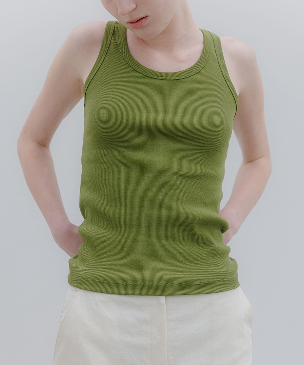 모헤(MOHAE) Needle stitch sleeveless _ 6color
