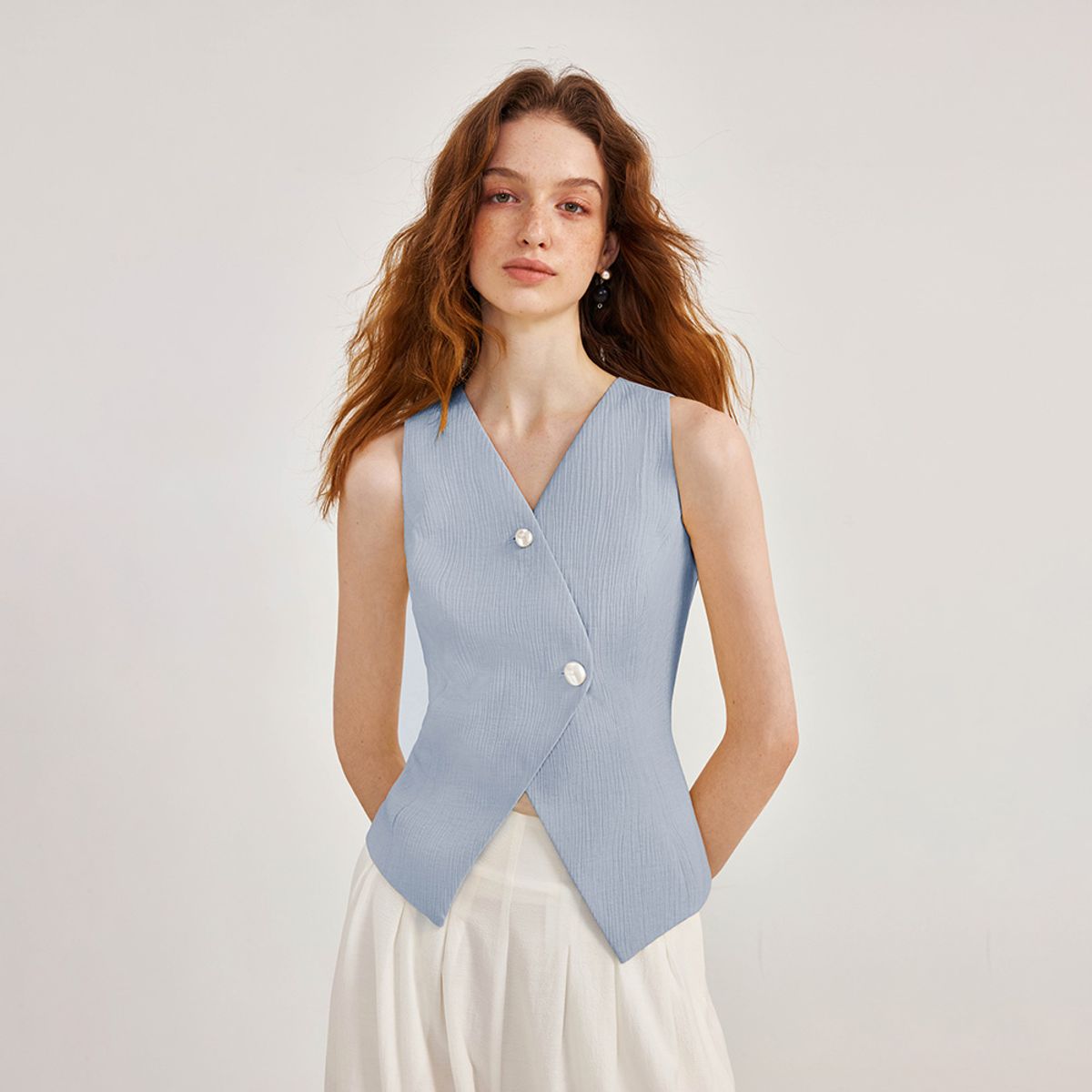 와이와이아이엠(YYIAM) YY_Classic temperament vest_2color