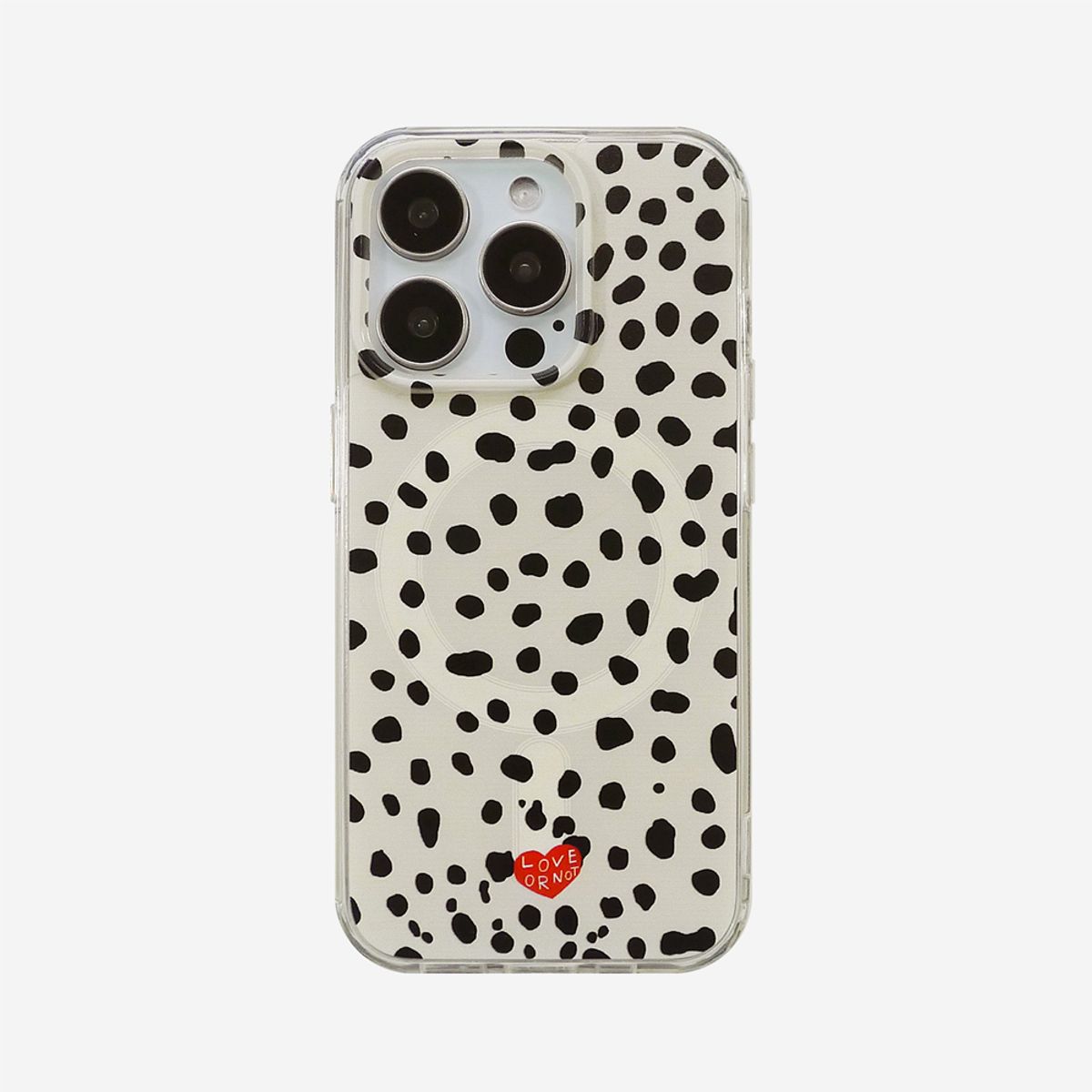 러브오낫(LOVE OR NOT) 맥세이프_Ivory Ray Jell-Hard Magsafe Phonecase