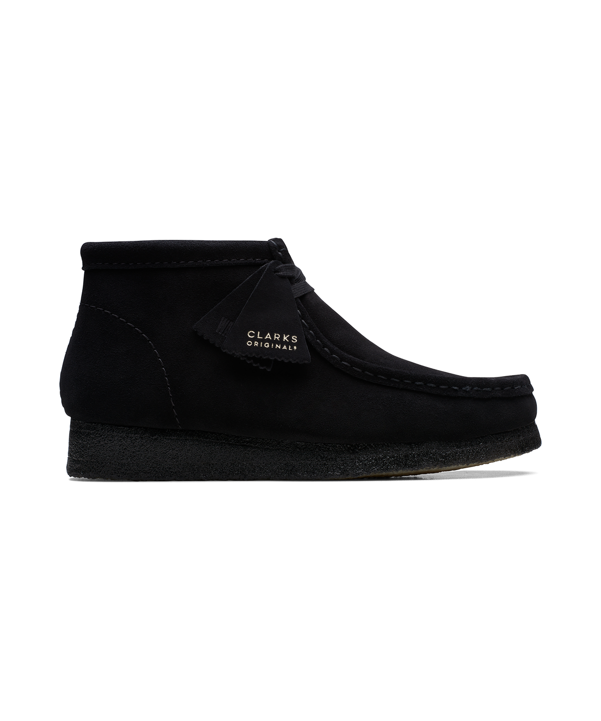 클락스 오리지널스(CLARKS ORIGINALS) (남성) 왈라비 부츠 - 블랙 스웨이드 / 26155517