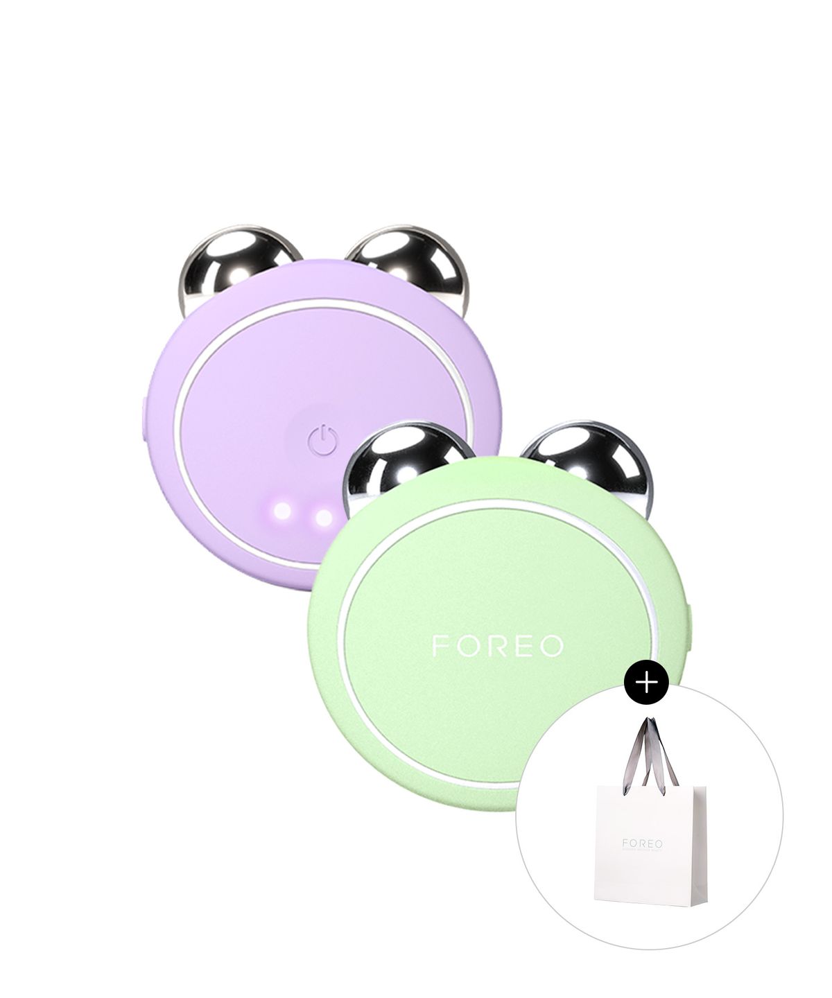 포레오(FOREO) [쇼핑백 증정/얼굴 탄력 케어/휴대용] 베어 2 고 미세전류 디바이스 (2color)