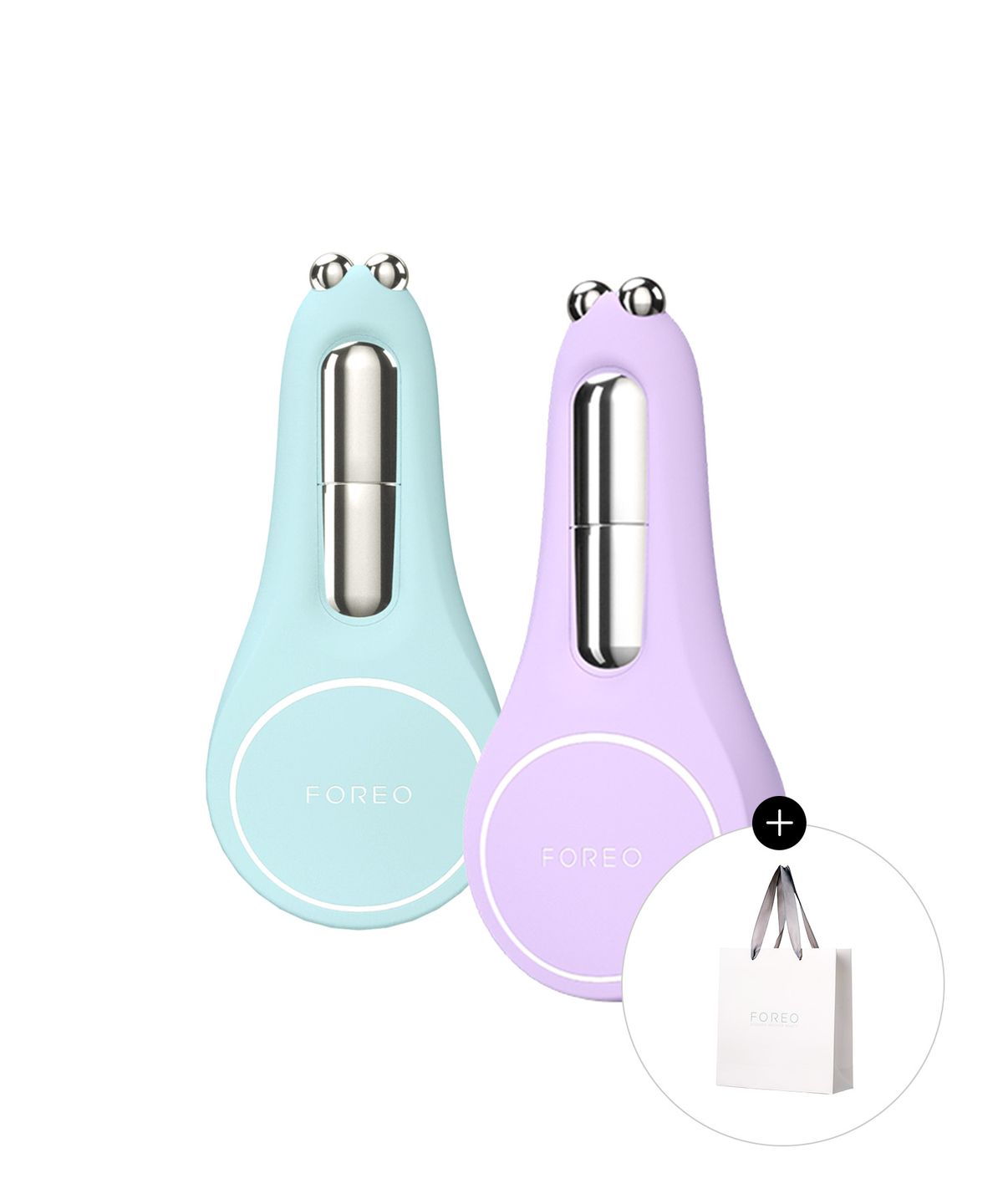 포레오(FOREO) [쇼핑백 증정/눈가 탄력 케어] 베어 2 미세전류 아이&립 (2color)