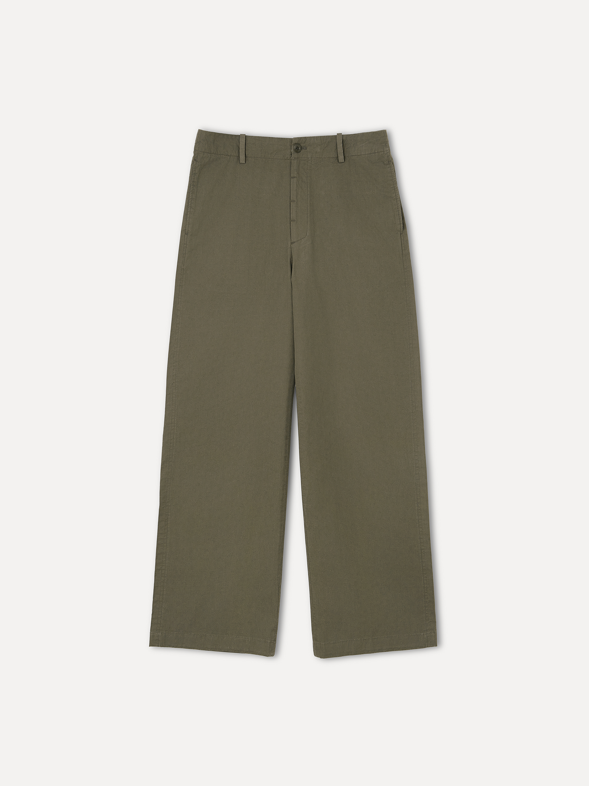 라벨아카이브(LABELARCHIVE) Marvin light cotton chino pants khaki