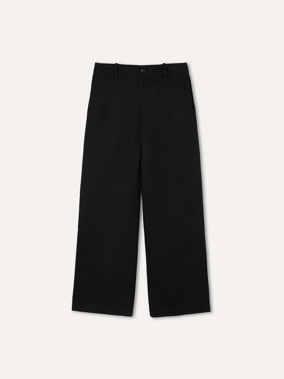 라벨아카이브(LABELARCHIVE) Marvin light cotton chino pants black