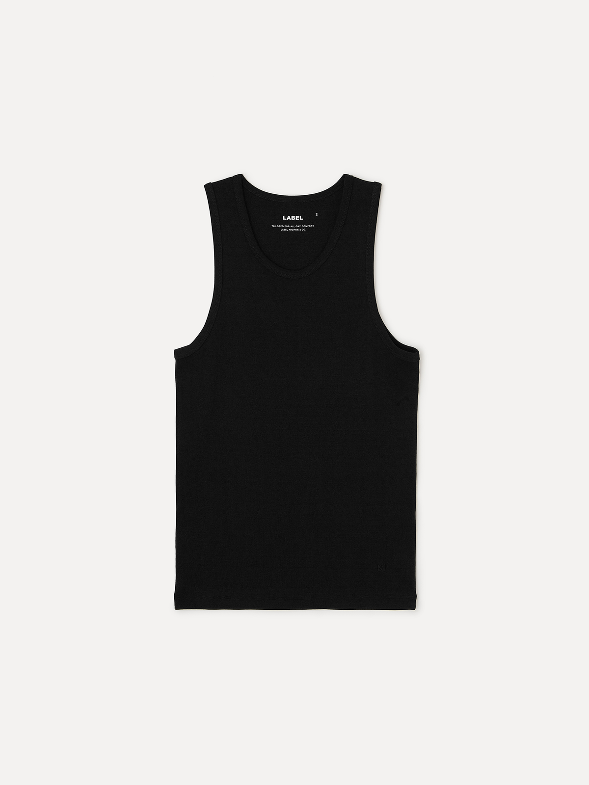 라벨아카이브(LABELARCHIVE) Fred mono sleeveless top black