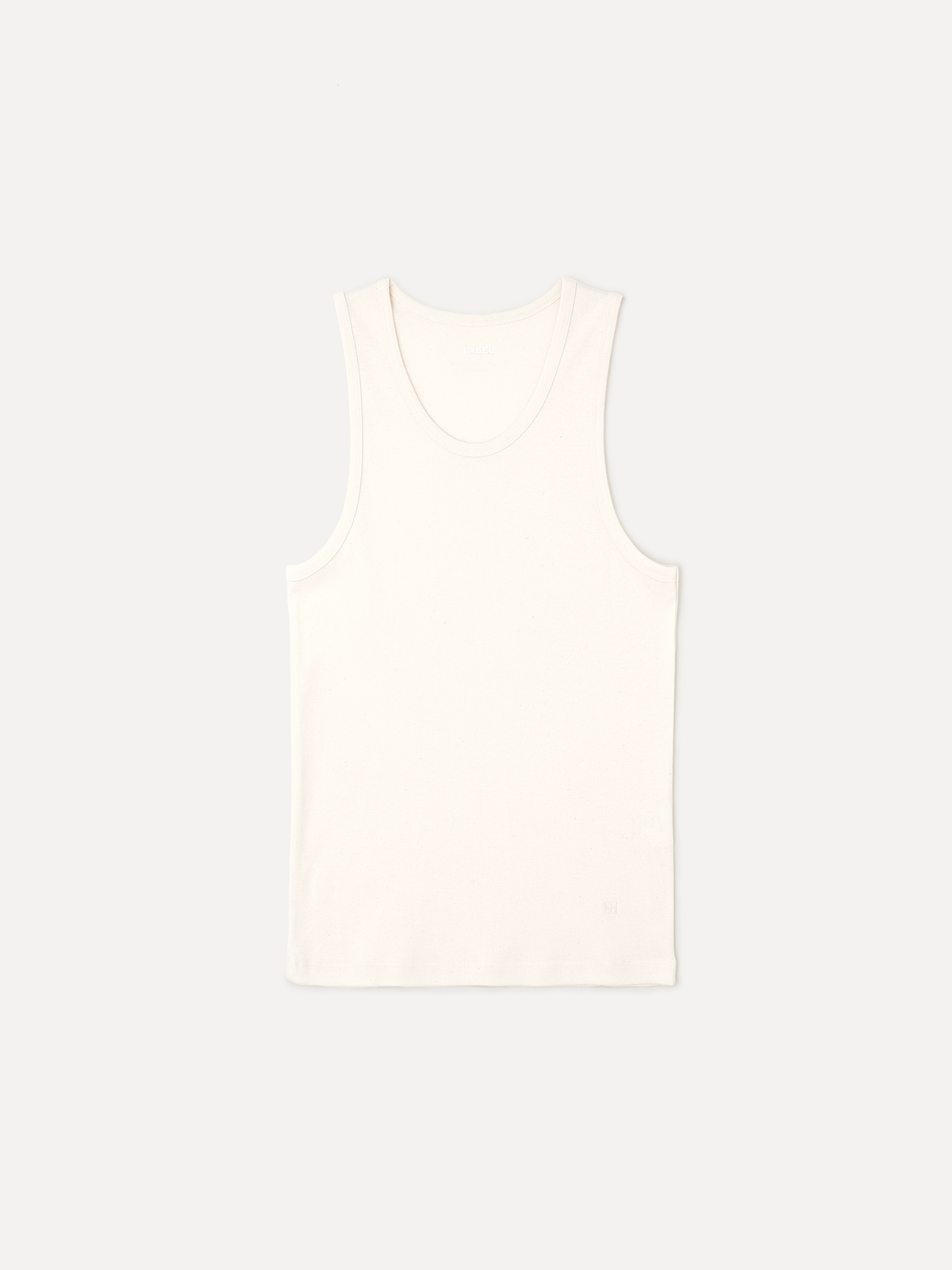 라벨아카이브(LABELARCHIVE) Fred mono sleeveless top natural