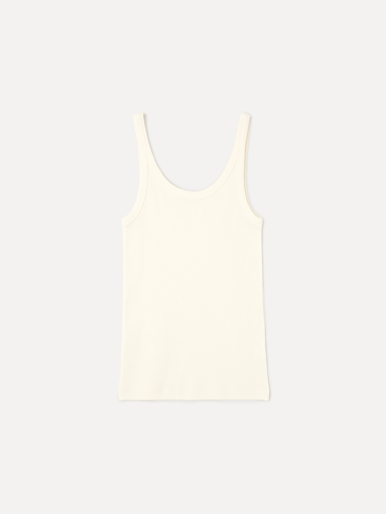 W Moa contour scoop tank natural