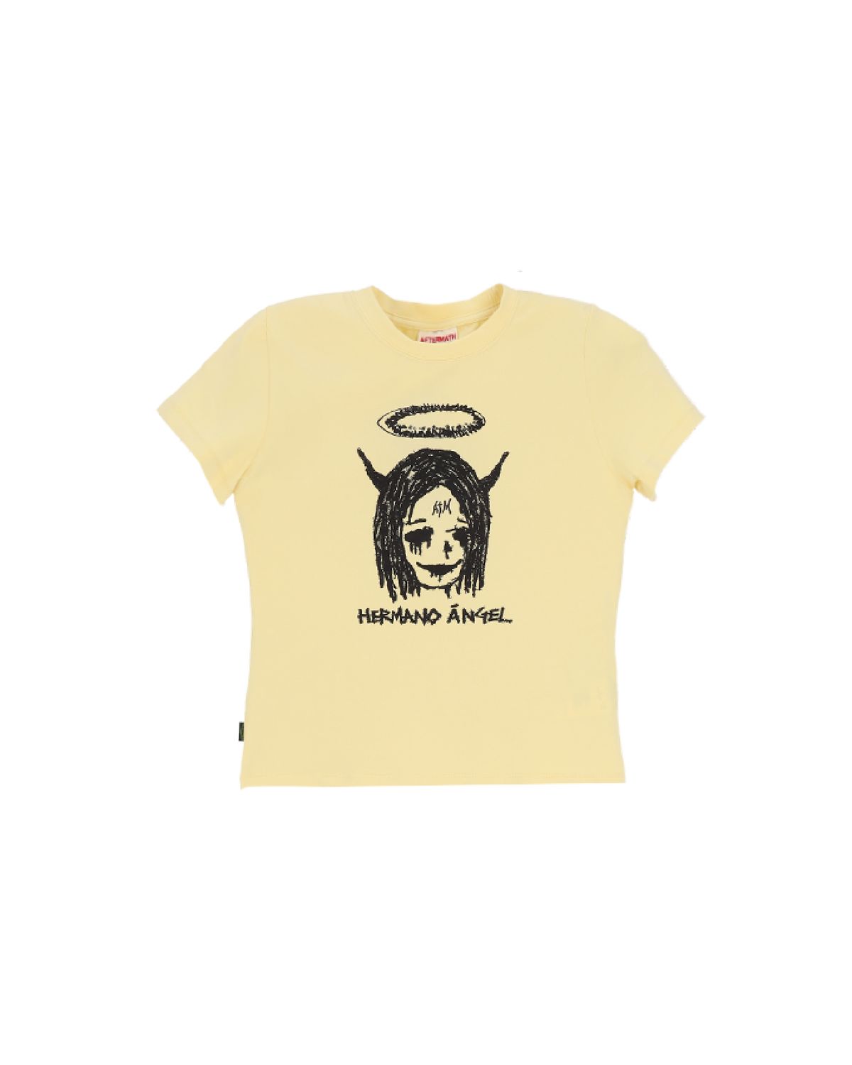 애프터매스(AFTERMATH) ATM X SEOULCULT ANGEL TEE [YELLOW]
