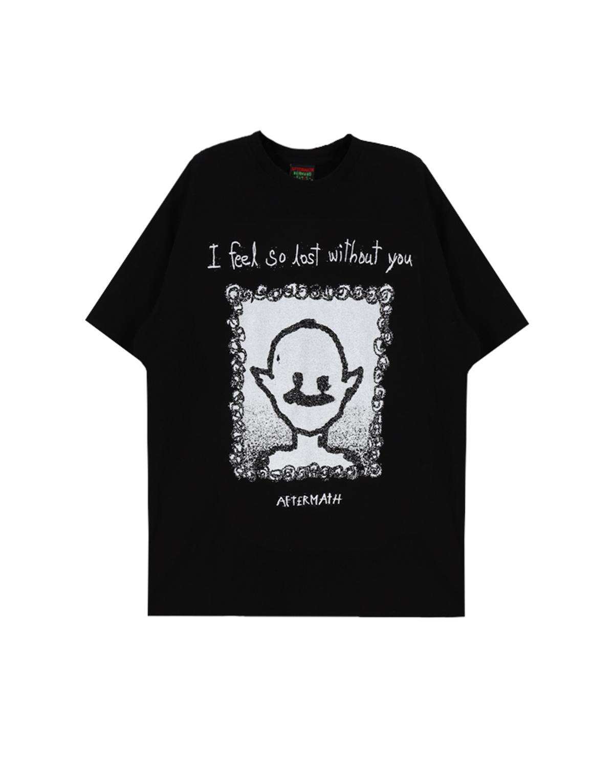 애프터매스(AFTERMATH) ATM X SEOULCULT HERMANO TEE [BLACK]