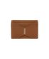 론즈 스티치 소가죽 카드지갑 브라운