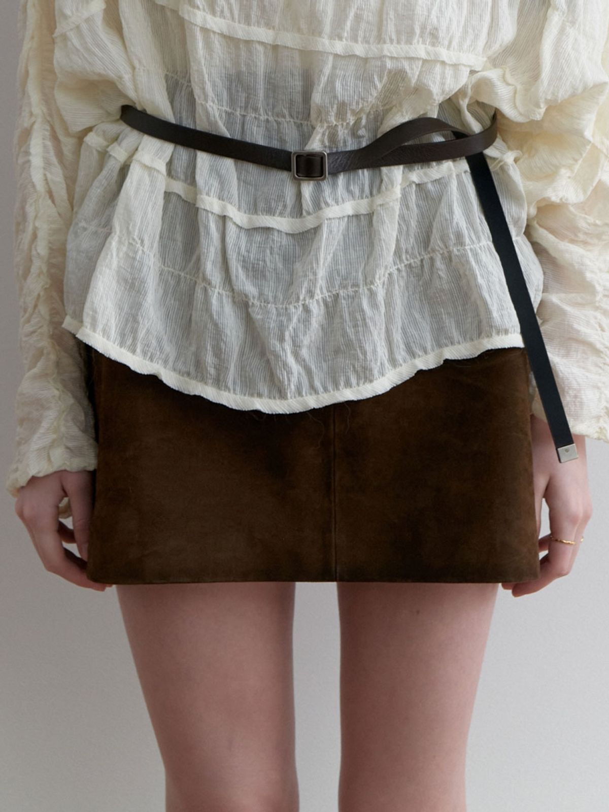러브미몬스터(LOVE ME MONSTER) Slim Long Leather Belt_3COL (L251MBT010)