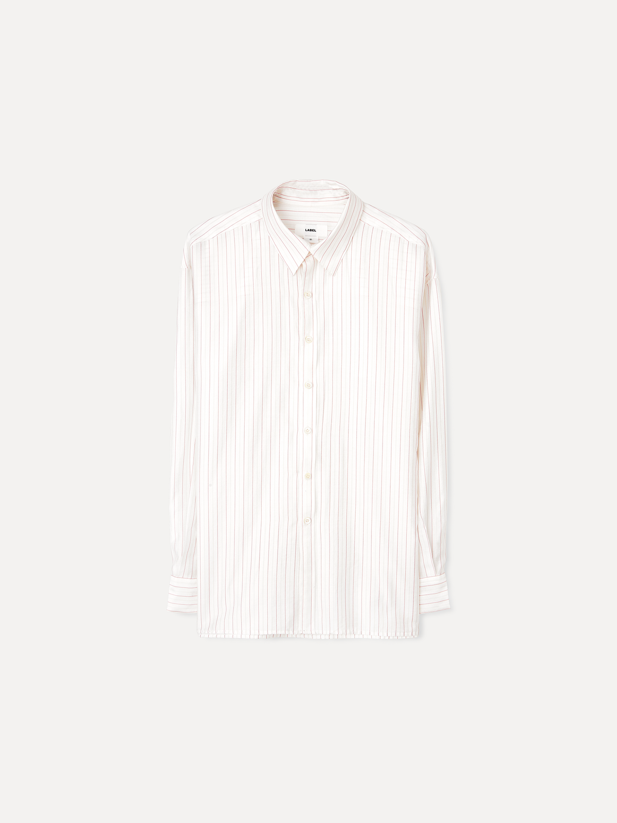 라벨아카이브(LABELARCHIVE) W Boen oversized shirt stripe