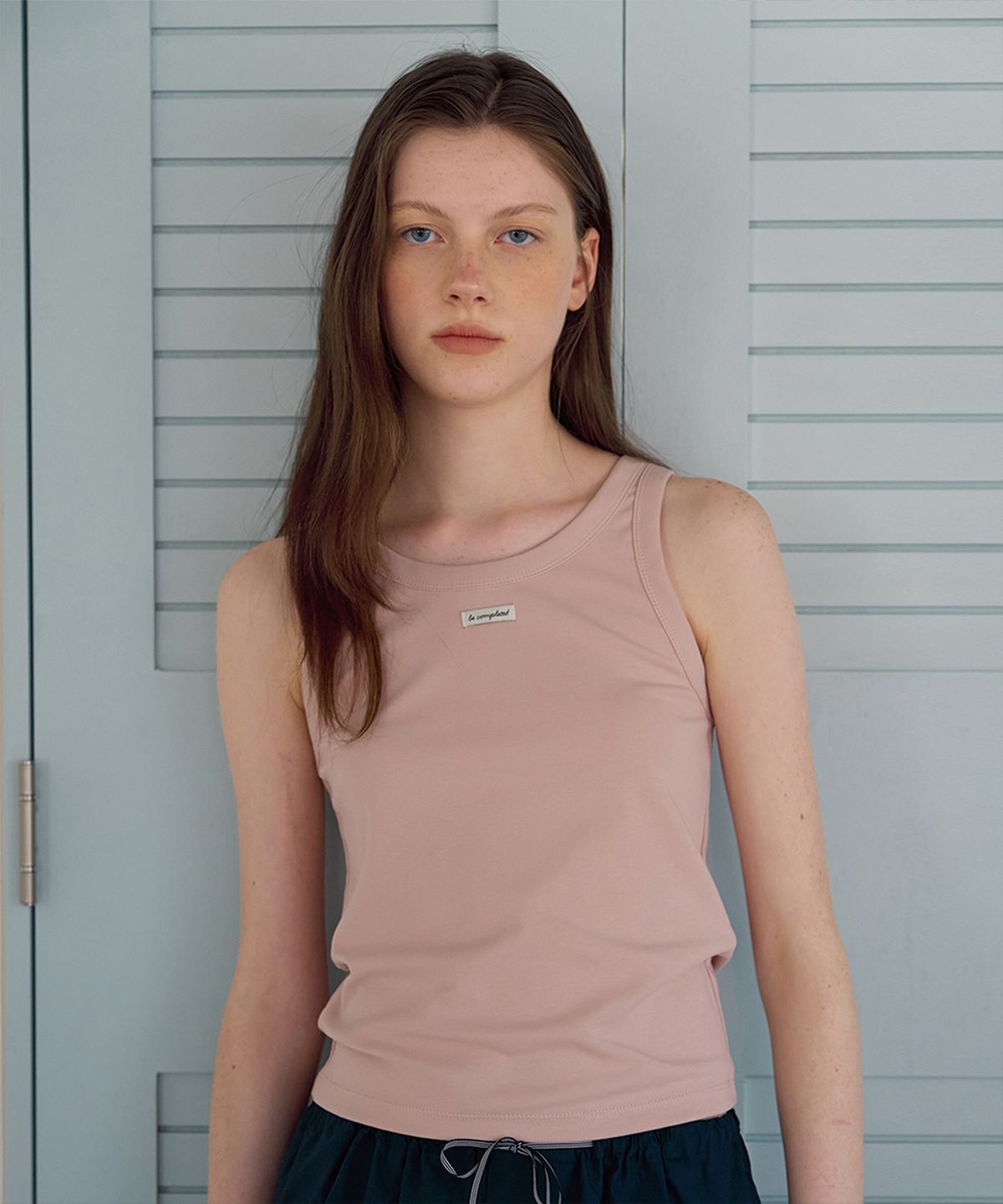 벗튼(BUT'TON) Silket Two-Way Sleeveless (Pink)