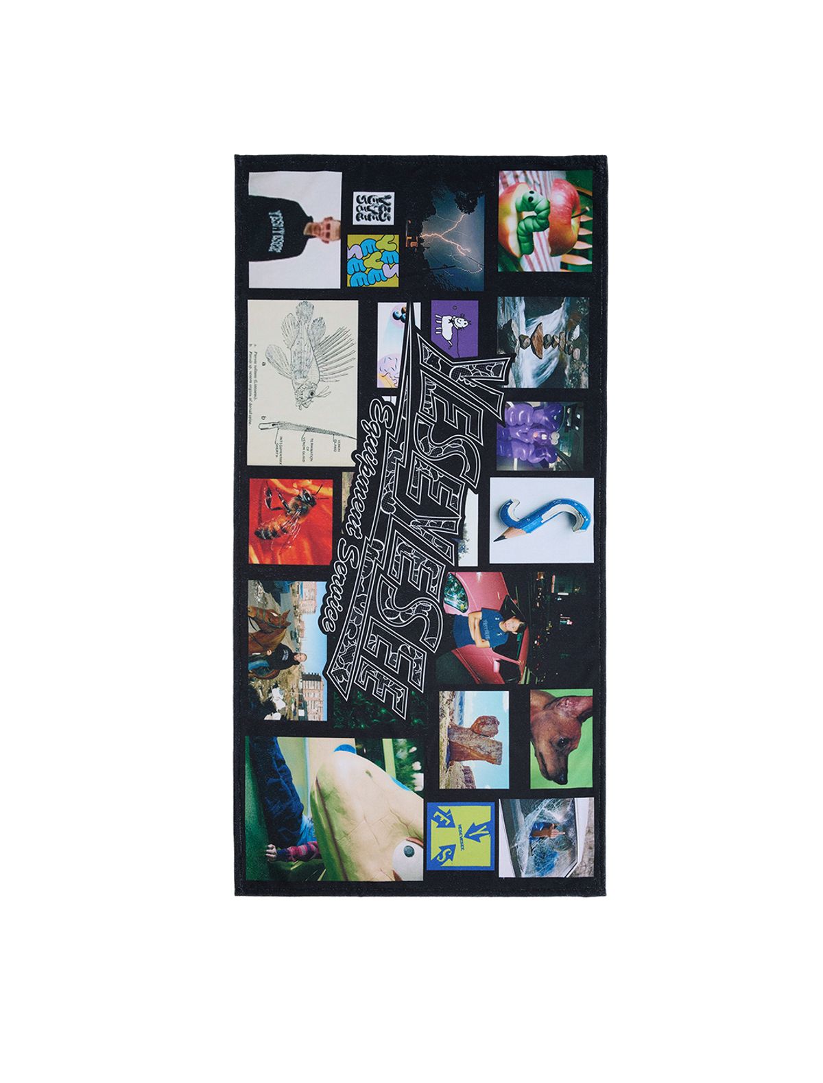 예스아이씨(YESEYESEE) Y.E.S Beach Towel Black